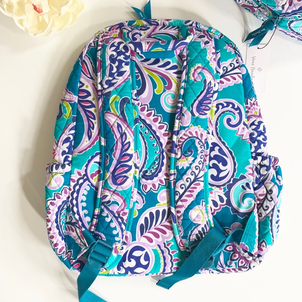 Vera Bradley Quilted Essential Backpack - Picture 2 of 8